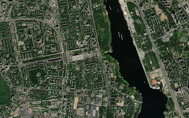 Satellite image of Kumasi